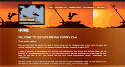 Desktop Screenshot of chesapeakebayospreycam.com